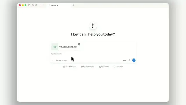 Notion AgentがExcel、Word、PowerPoint、PDFファイルを作れるように
